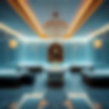 Relaxing Spa Facilities in DXB Lounge Relaxing spa facilities in a DXB lounge