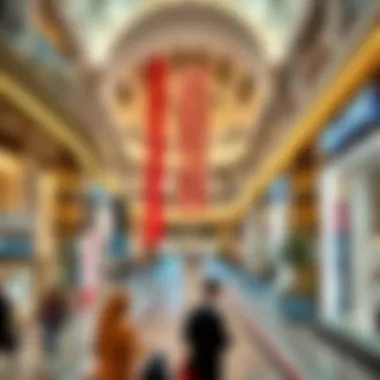 Shopping at The Dubai Mall High-end shopping experience at The Dubai Mall