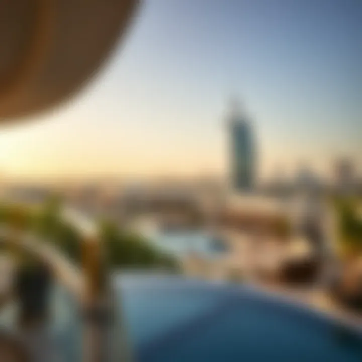 Scenic views surrounding the Royal Continental Suites