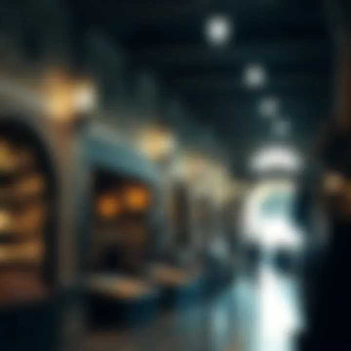 Intricate details of a traditional souk