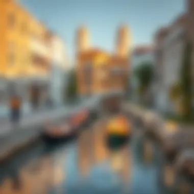 Venice-inspired Canals in Dubai Stunning Venice-inspired canals in Dubai