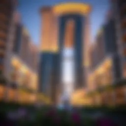 Stunning architectural view of Vida Residences