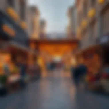 Marketplace Dynamics in Westzone Al Mina A bustling marketplace in Westzone Al Mina reflecting commerce and community