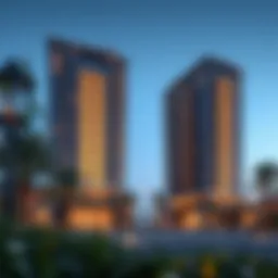Luxurious exterior view of Five Luxe JBR