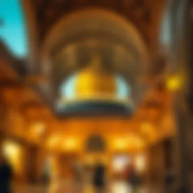 Traditional architecture of the Gold Souk