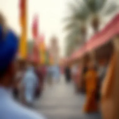 Cultural Festival Celebrating UAE Heritage Vibrant cultural festival showcasing UAE heritage