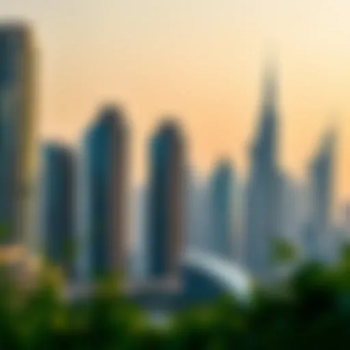 Luxurious Dubai skyline showcasing real estate opportunities