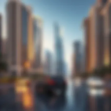 Market analysis representation for investors considering برج الرند