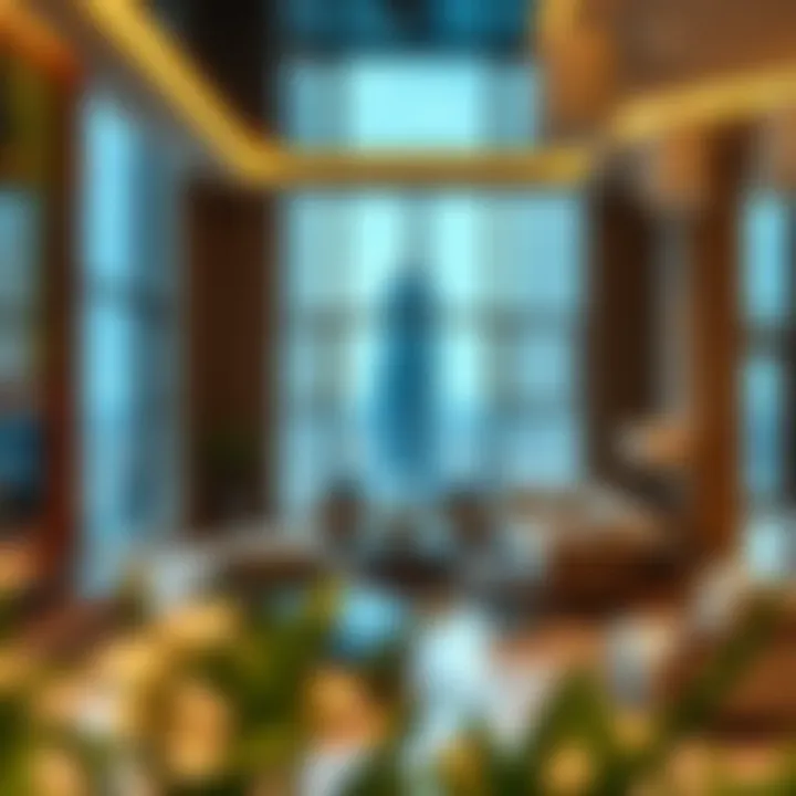 Luxury Interiors of Irise Tower Interior design features of Irise Tower emphasizing luxury and elegance