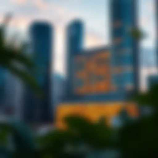 Stunning view of Irise Tower showcasing its modern architecture