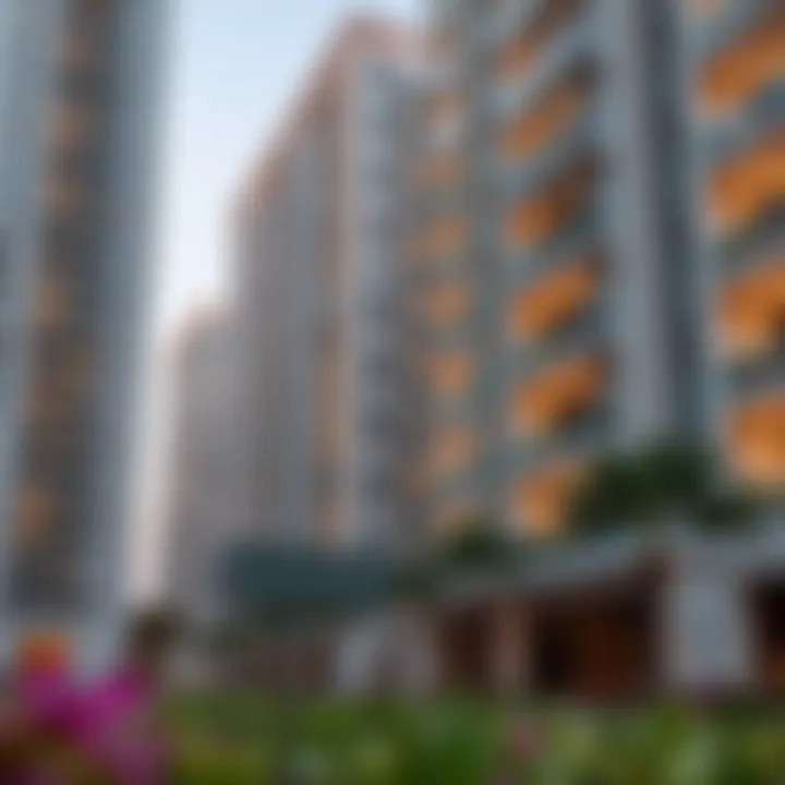 Luxurious residential buildings in JLT Cluster K