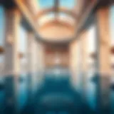 Architectural elegance of the Jumeirah Islands Pavilion
