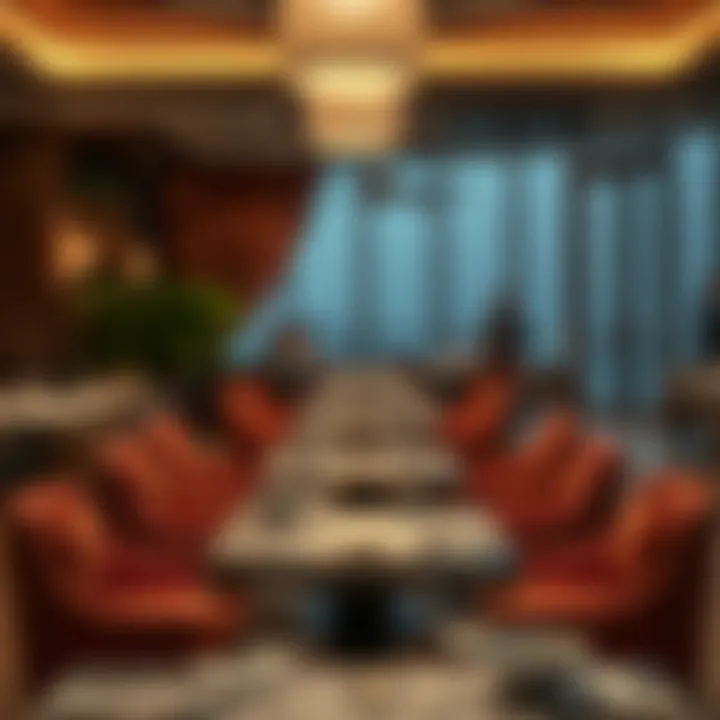 Culinary Excellence at Kempinski Palm Gourmet dining experience at Kempinski Palm