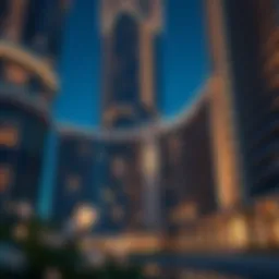 Exquisite architectural detail of Le Reve Towers showcasing modern design