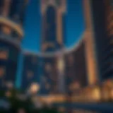 Architectural Excellence of Le Reve Towers Exquisite architectural detail of Le Reve Towers showcasing modern design