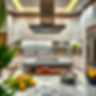 Culinary Excellence at Home Gourmet kitchen with modern appliances