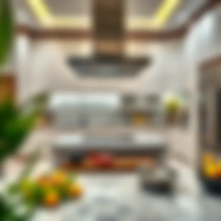 Culinary Excellence at Home Gourmet kitchen with modern appliances