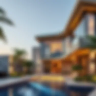 Luxury property showcasing modern design and amenities