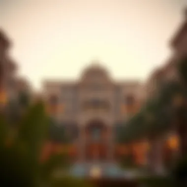 Architectural Elegance of Mesk Deyaars A stunning architectural view of a Mesk Deyaar building in Dubai