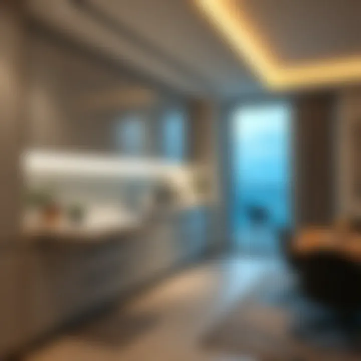 Sleek Modern Kitchen Design Modern kitchen design in a two-bedroom apartment