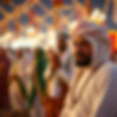 Cultural Richness of UAE Holidays Cultural festival showcasing traditional Emirati attire