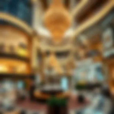 Luxury Shopping in Dubai Luxurious shopping destination featuring high-end brands