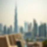 Stunning skyline view of Dubai's modern architecture
