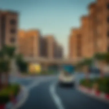 Real estate development near metro station