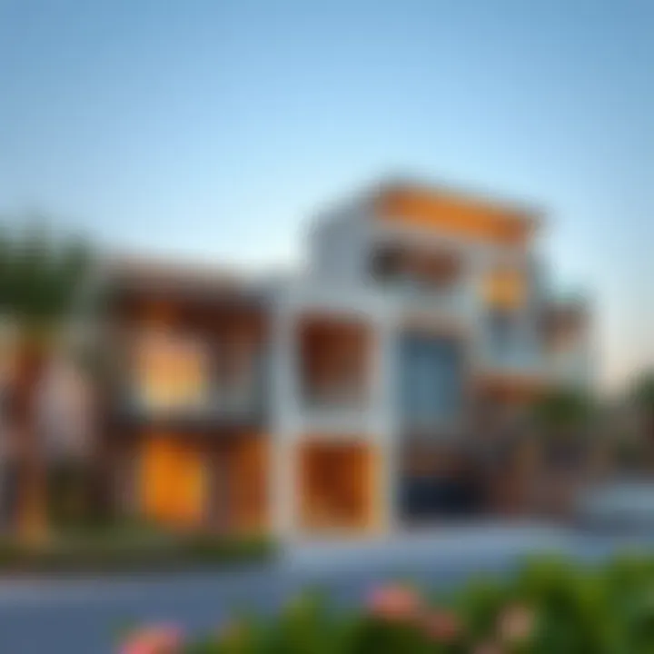 Diverse properties in Dubai showcasing different architectural styles