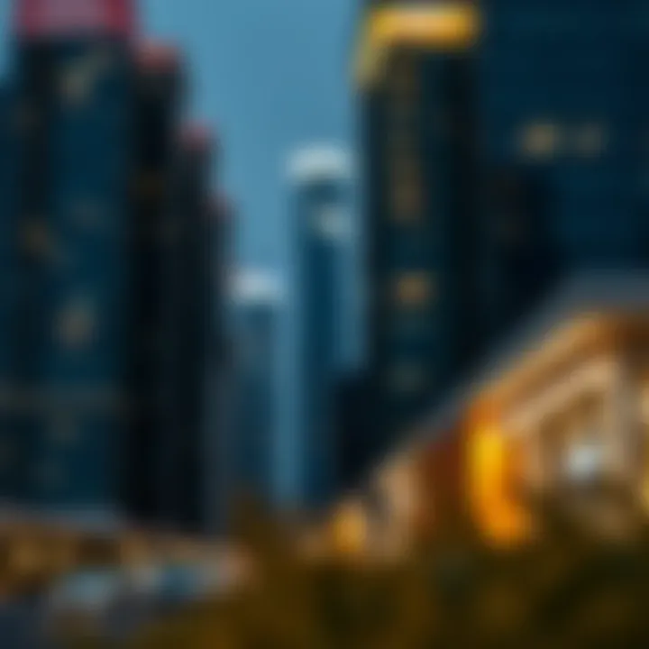 Graphical representation of market trends in real estate