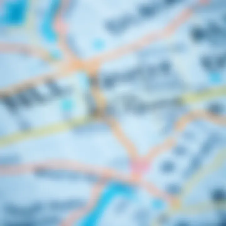 Map highlighting Al Quoz area in Dubai