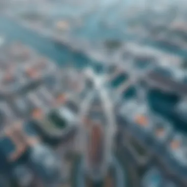 Aerial View of Noble Tower Aerial view showcasing the Noble Tower's strategic location