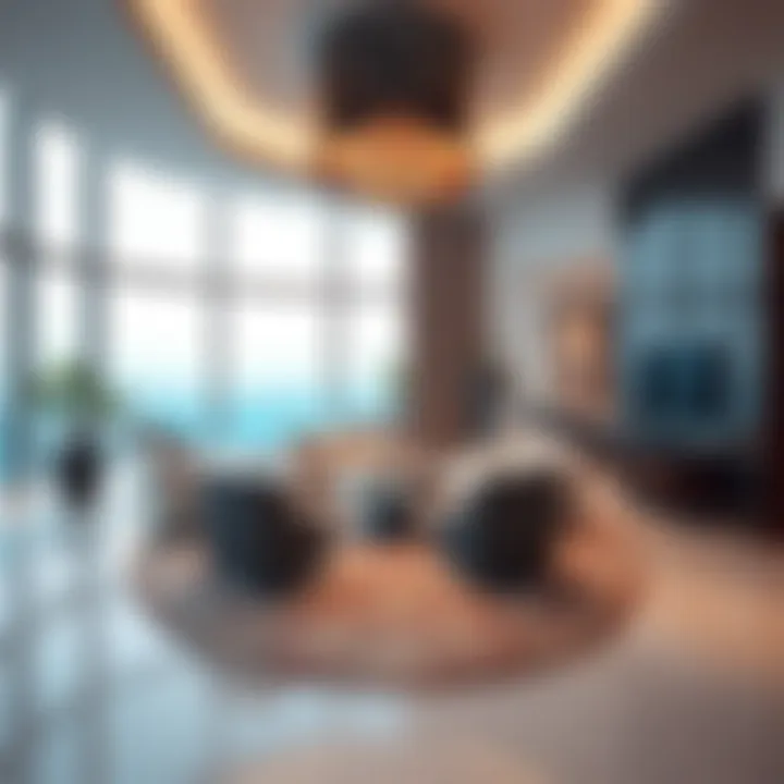 Elegant Living Space in Oceana Residence Luxurious interior design of a living area in Oceana Residence