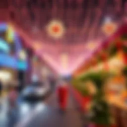 Celebration of a public holiday in Dubai