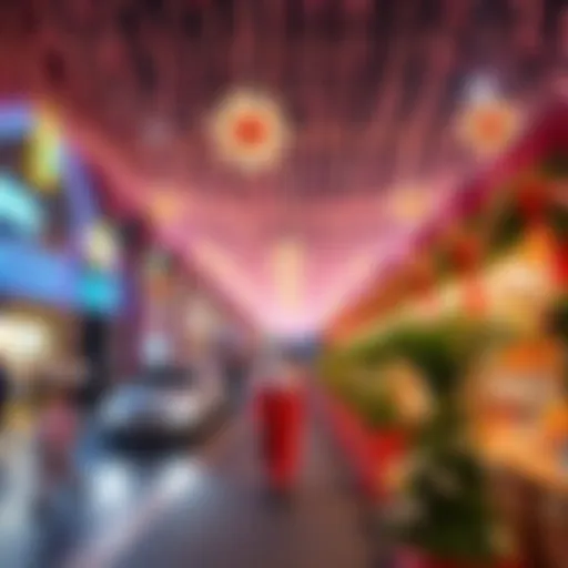 Celebration of a public holiday in Dubai