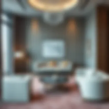 Sophisticated Interior Design at Rawda Apartments Sophisticated interior design of a Rawda Apartment unit