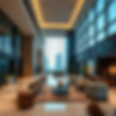 Amenities and Common Areas at Regalia Elegant common areas and amenities within Regalia Business Bay