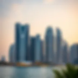 Stunning skyline view of Regalia Business Bay showcasing modern architecture