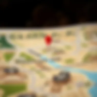Location Map of Remraam Community A map highlighting the strategic location of Remraam within Dubai