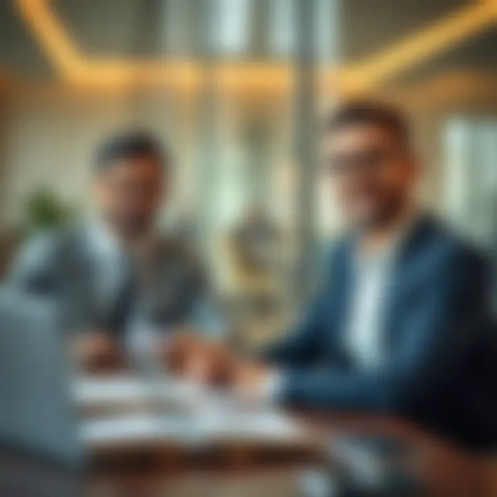 A conceptual image representing legal consultations regarding rental contracts.