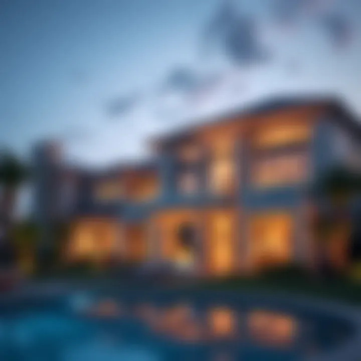 Elegant architectural design of Seven Tides properties