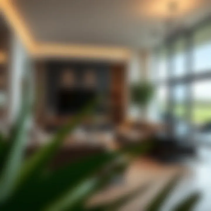 Modern interiors showcasing luxury living at Seven Tides