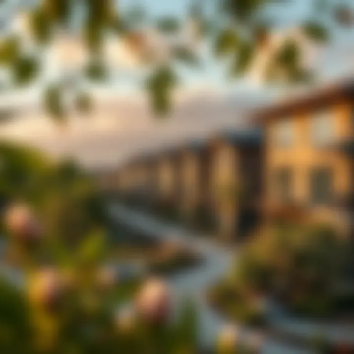 Scenic view of Discovery Gardens community