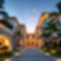 Stunning architectural design of Sobha Hartland villas