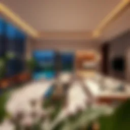 Luxury living space designed by Sobha Realty