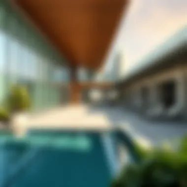 Stunning architecture of a Sobha development