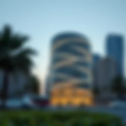 The Curve Building on Sheikh Zayed Road: A Landmark of Modern Architecture Introduction
