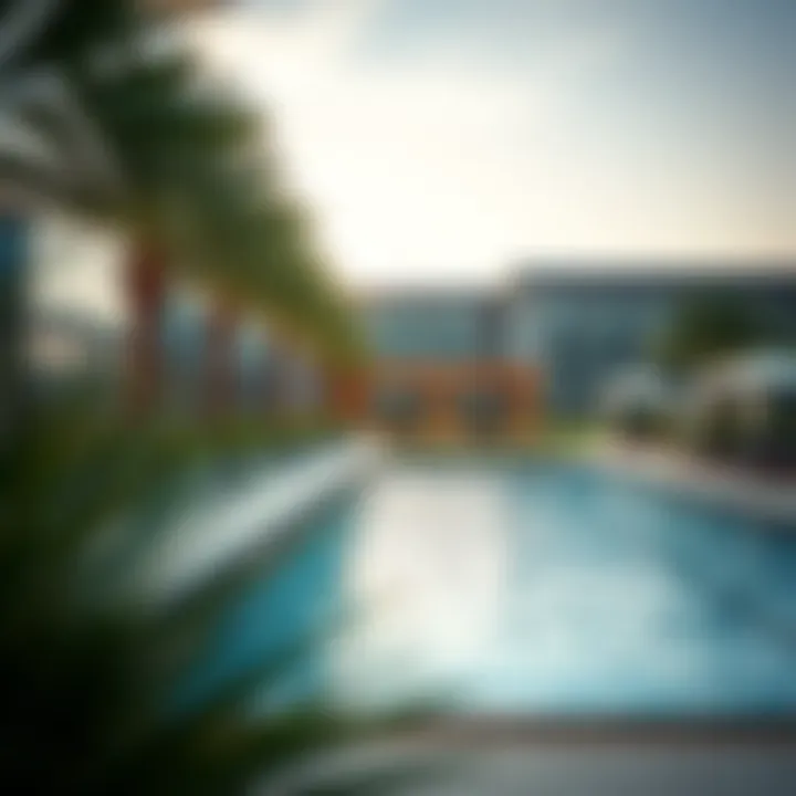 Luxurious Amenities at The Oasis Dubai Luxurious amenities at The Oasis Dubai highlighting recreational facilities