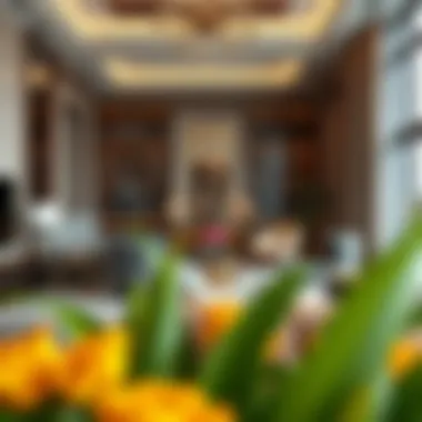 Opulent Interiors of Dubai's Luxury Apartments Modern luxury apartment interior showcasing opulence