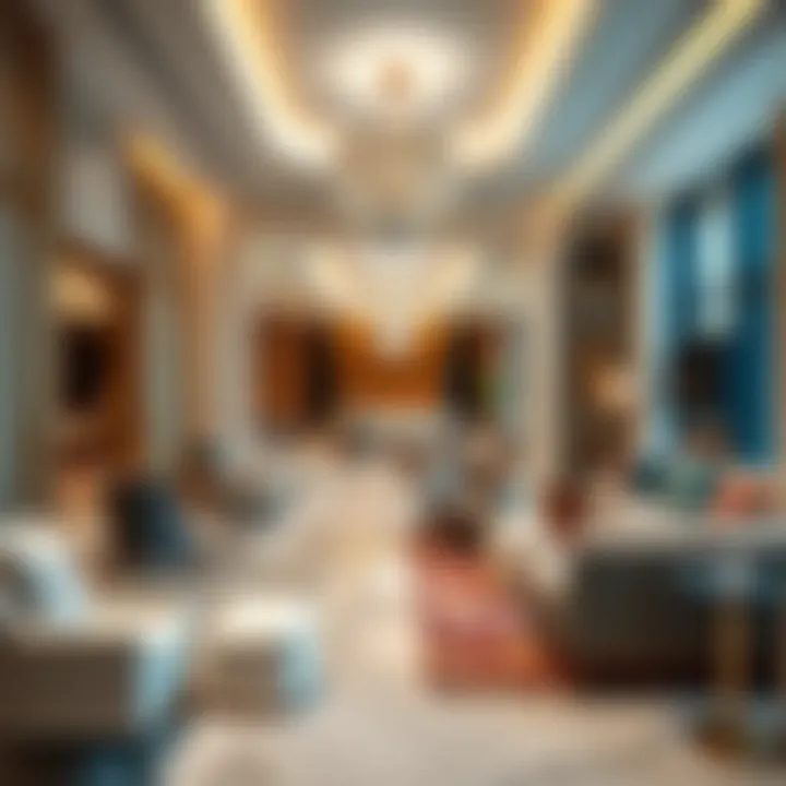 Luxurious Interior Amenities at The Regal Tower Interior amenities of The Regal Tower highlighting luxury and comfort